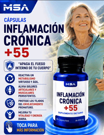 Capsulas Inflamacion Cronica +55