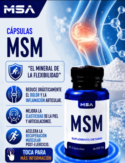 Capsulas MSM x 700mg