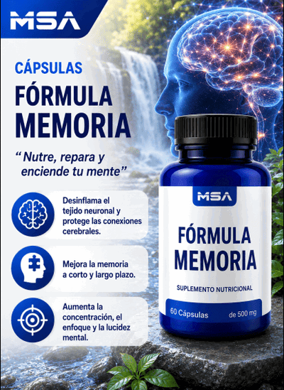 Capsulas fórmula MEMORIA