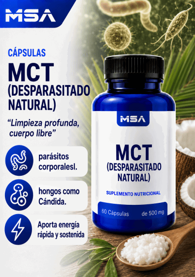 Capsulas MCT (desparasitado sistemico)