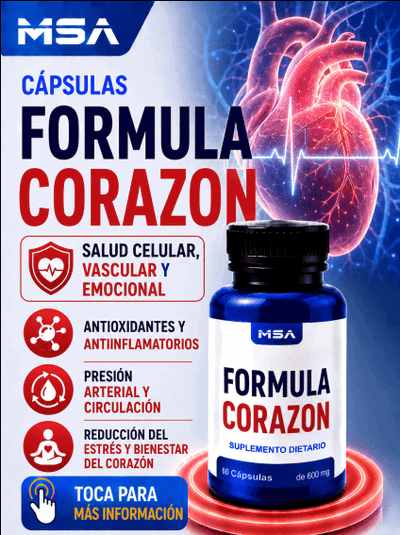 Capsulas formula Corazon