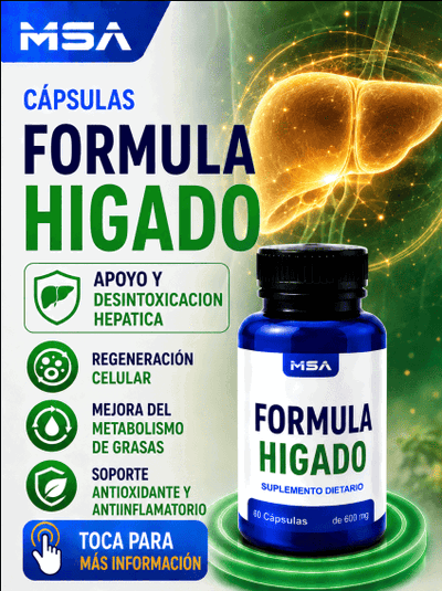 Capsulas formula Higado