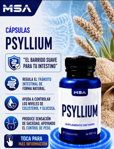 Capsulas PSYLLIUM