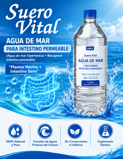ADM Agua de Mar para Intestino Permeable x 1 Lts