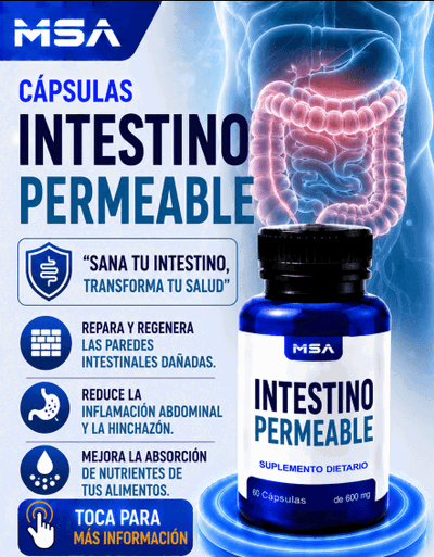 Capsulas formula INTESTINO PERMEABLE