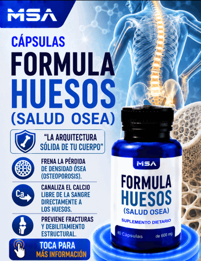 Capsulas formula HUESOS (salud osea)