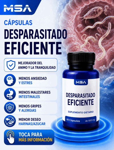 Capsulas Desparasitado Eficiente