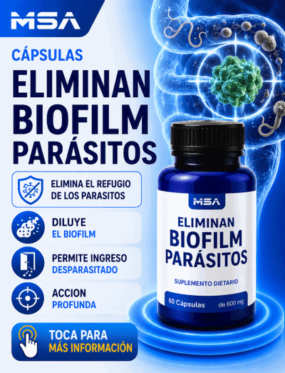 Capsulas Eliminar Biofilm