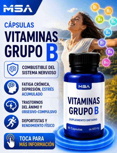 Capsulas Vitamina grupo B