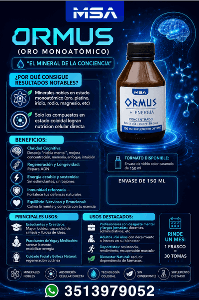 ORMUS MSA