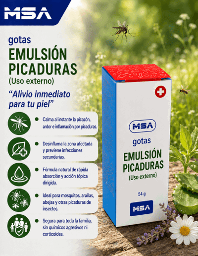 Emulsión Picaduras