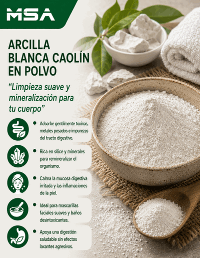ARCILLA BLANCA CAOLIN