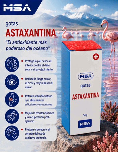 Gotas ASTAXANTINA