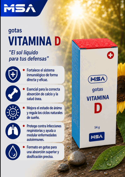 Gotas Vitamina D 2000/4000 UI