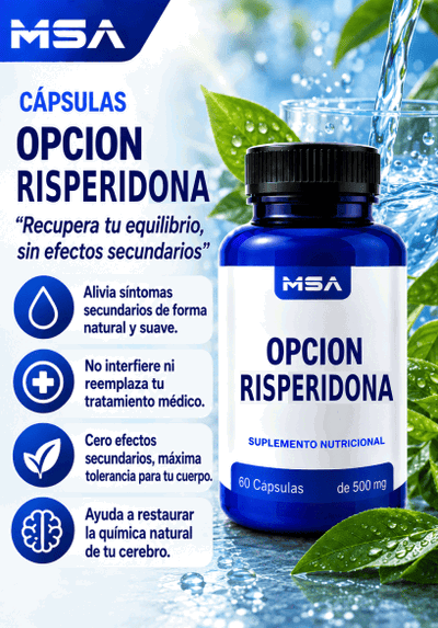 Capsulas OPCION RISPERIDONA (PROXIMAMENTE)