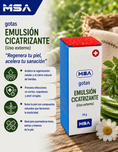 Emulsión Cicatrizante