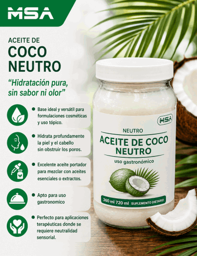 ACEITE DE COCO NEUTRO