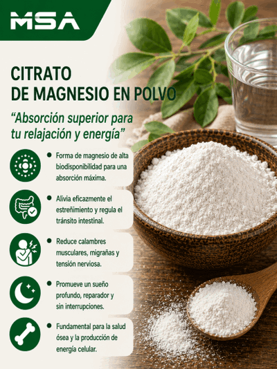CITRATO DE MAGNESIO