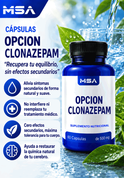 Capsulas OPCION CLONAZEPAM (PROXIMAMENTE)