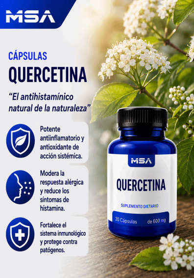 Capsulas Quercetina 300 mg