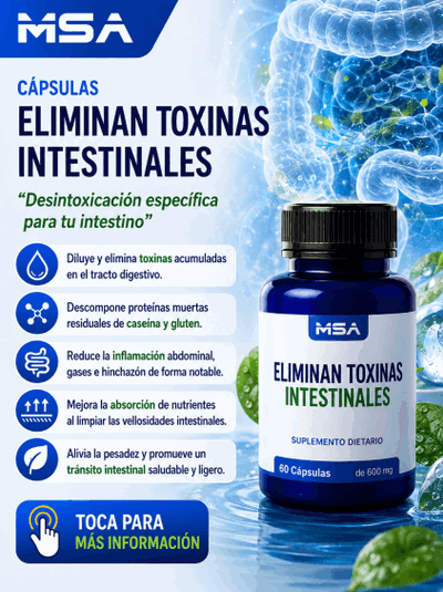 Capsulas  Elimina Toxinas Intestinales