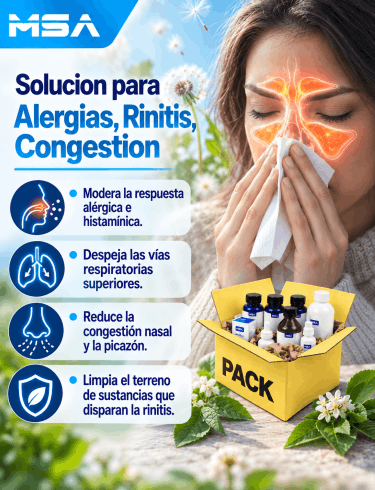 Pack ALERGIA, RINITIS, CONGESTION