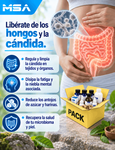 Pack CANDIDA, HONGOS, PROBLEMAS DE PIEL