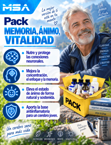 Pack LUCIDEZ ANIMO MEMORIA VITALIDAD