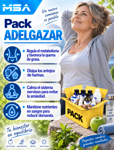 Pack BAJAR DE PESO (inconveniente) adelgazar