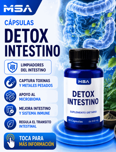 Capsulas DETOX Zeolita Diatomeas Caolin