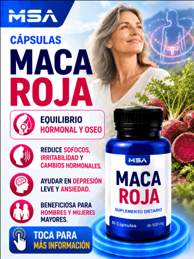 Capsulas MACA ROJA