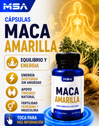 Capsulas MACA Amarilla