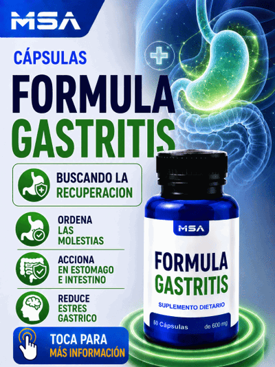 Capsulas fórmula GASTRITIS