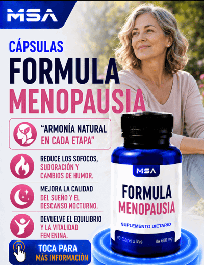 Capsulas formula Menopausia