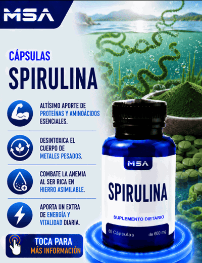 Capsulas SPIRULINA