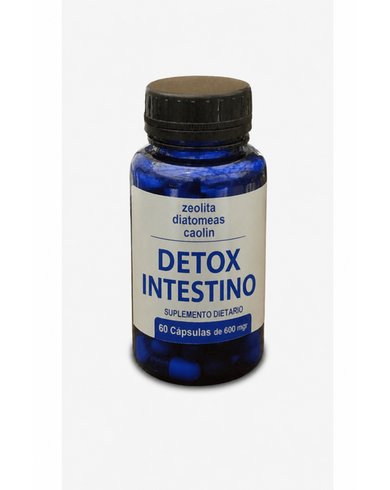 Capsulas  DETOX Zeolita Diatomeas Caolin