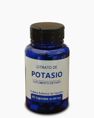 Capsulas Citrato de Potasio 1100mg