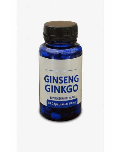 Capsulas Ginseng Ginkgo 500mg