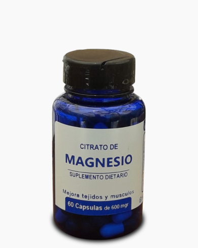 Capsulas Citrato Magnesio 820mg
