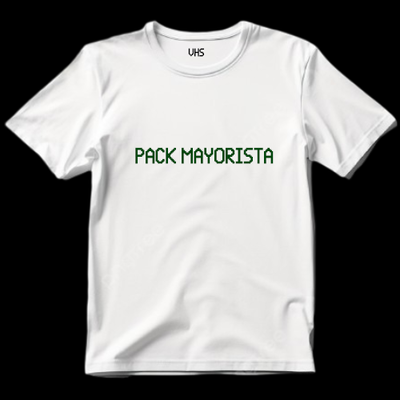 Pack Empredendores: Remeras Algodón x 25