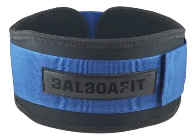 Cinturon Cinto Fuerza Balboafit Gimnasio Gym Pesas Lumbar