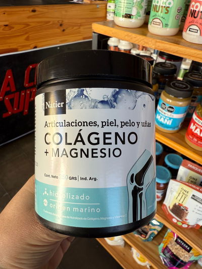 COLAGENO + MAGNESIO EN POLVO X 250 GR. NATIER