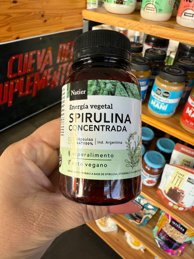 SPIRULINA X 50 CAPS. NATIER