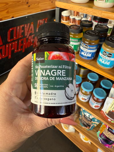 VINAGRE DE MANZANA X 50 CAPS. NATIER