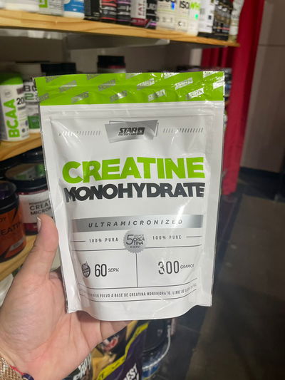 Creatina monohydrate 300Grs. Doy pack