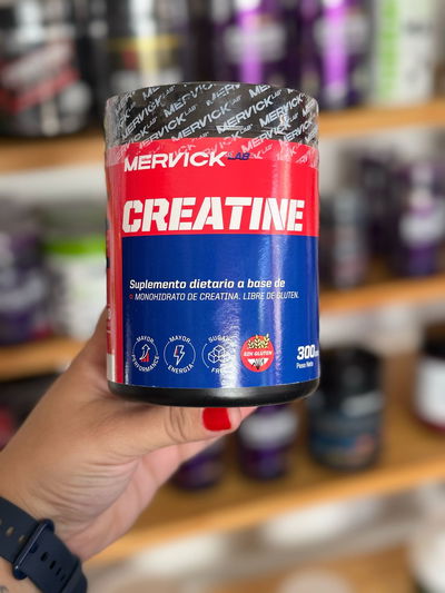 Mervick Lab, Creatina Monohidrato Premium, Potenciador 300g