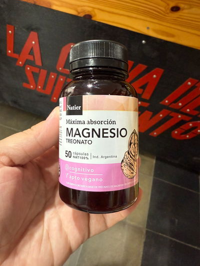 Magnesio Treonato - Memoria y Respuesta Cognitiva