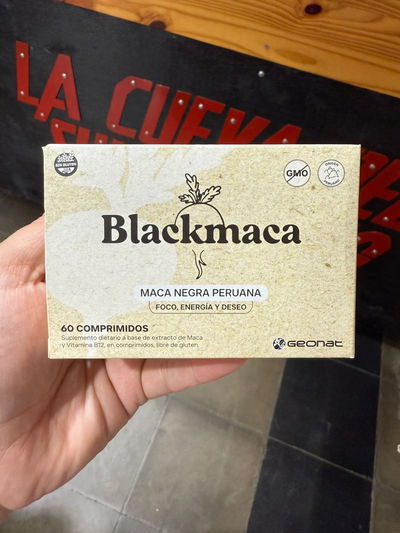 BLACKMACA – Maca Negra Peruana + Vitamina B12 Activa