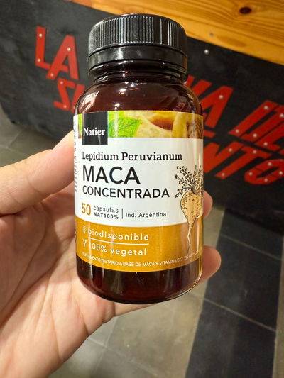 Cápsulas de Maca - Energía y Equilibro Hormonal