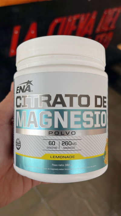 CITRATO DE MAGNESIO ENA 192MG. LIMON